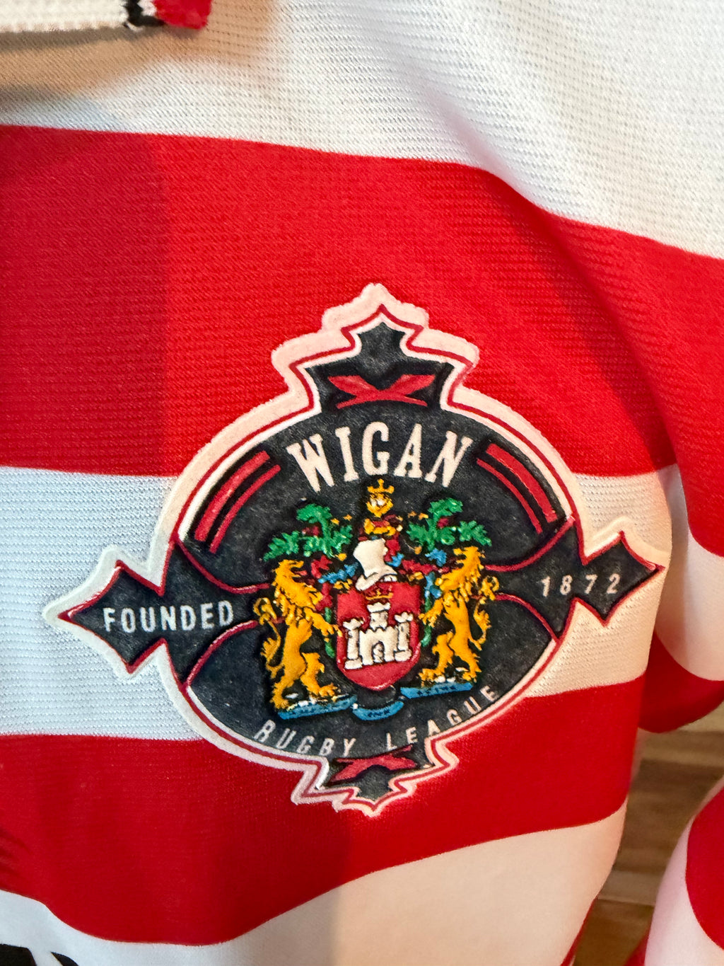 Wigan Warriors RLFC 1996 Home Jersey - Medium
