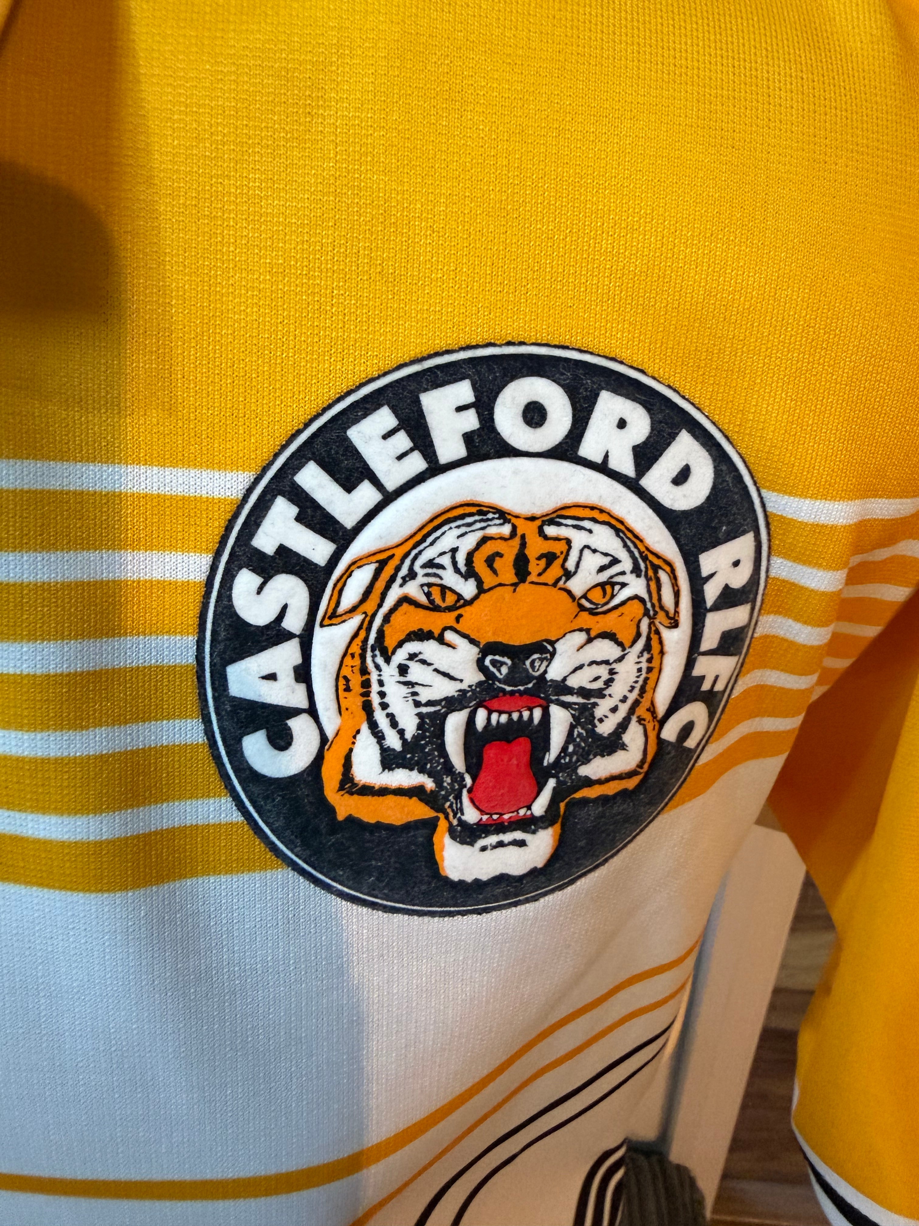 Castleford Tigers 95-96 Home Jersey - Medium
