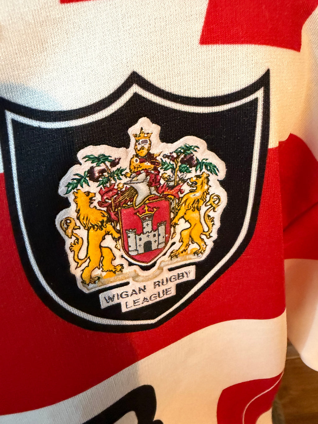 Wigan RLFC 92-93 Home Jersey - Large