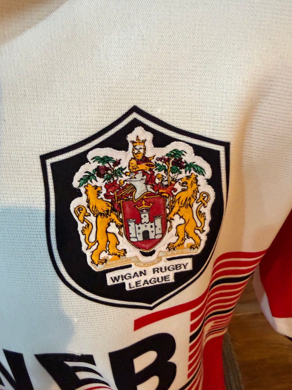Wigan RLFC 94-95 Home Jersey - Large